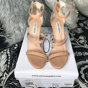 Nude Steve Madden Heels